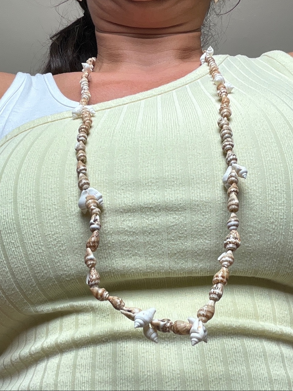 7 Handmade Multi-Strand Shell Necklaces - Picture 4 of 9